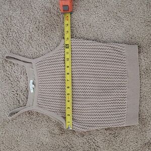 Z supply khaki knit tank size small NWOT